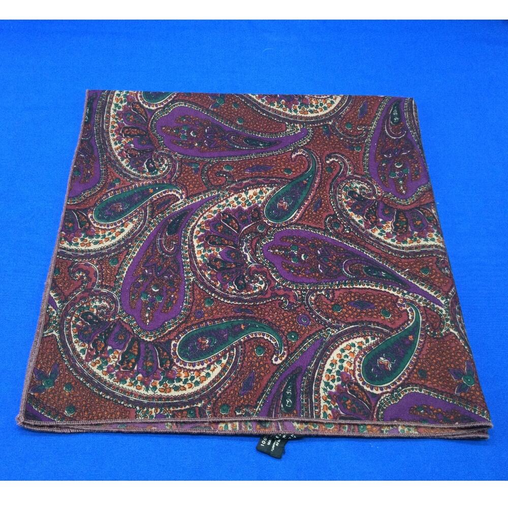 Symphony Scarfs Jewel Tone Paisley Scarf